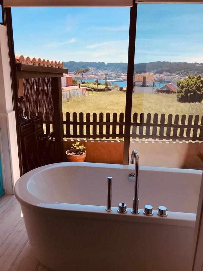 Mar No Camino Terraza Banera Con Vista Al Mar Villa Brens Eksteriør billede